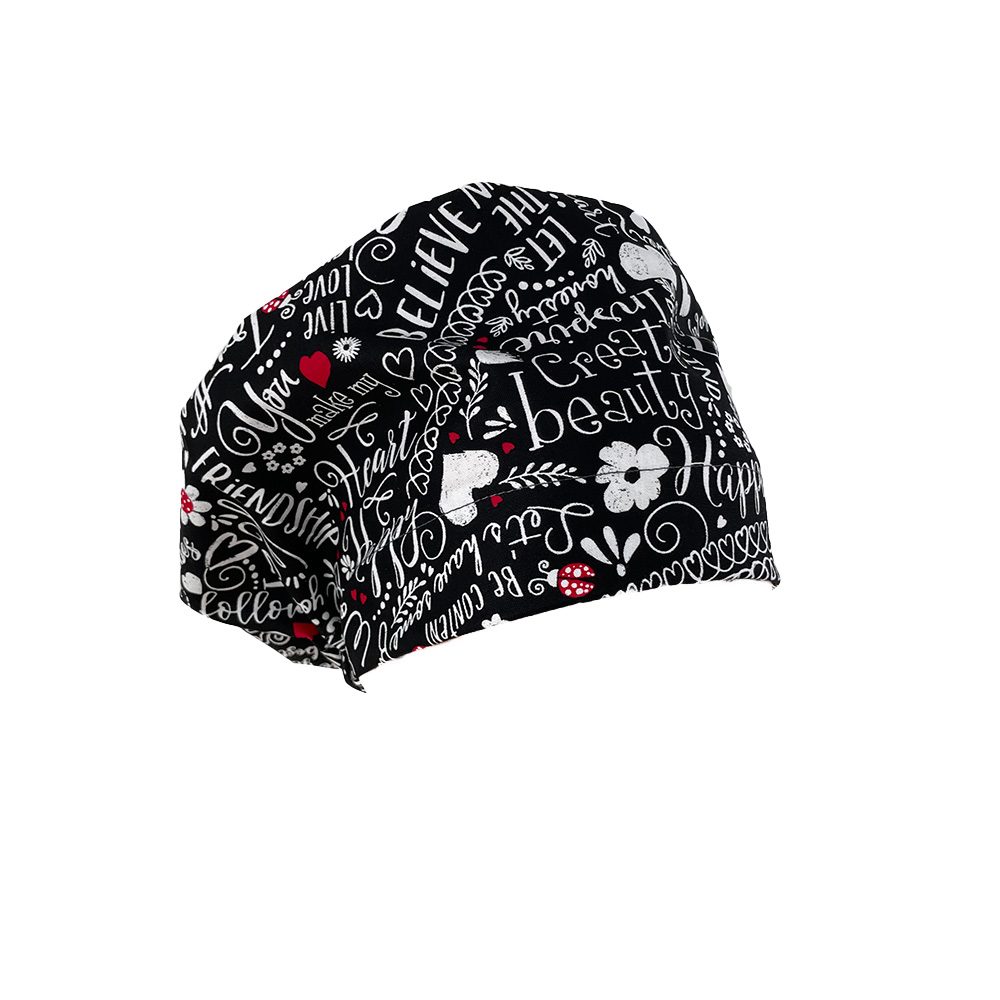 European Style Scrub Cap - Heart Happy - Image 12