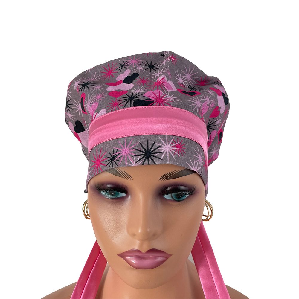 European Style Scrub Cap - Love and Hate - Image 9