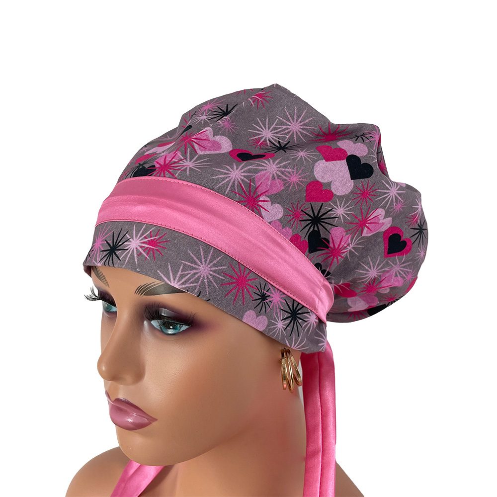 European Style Scrub Cap - Love and Hate - Image 8