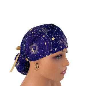 Ponytail Medical Scrub Cap –  New Constellations