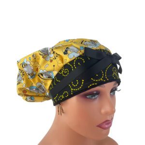 Bouffant Medical Cap - Gnomes Honey Bees