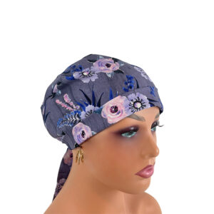 Chemo Medical Scrub Cap - Spring Sensation – Perfectly Painted Flowers
