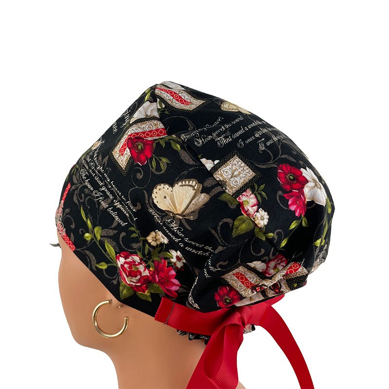 European Style Scrub Cap (Grosgrain Ribbon) - Amazing Grace - Image 10