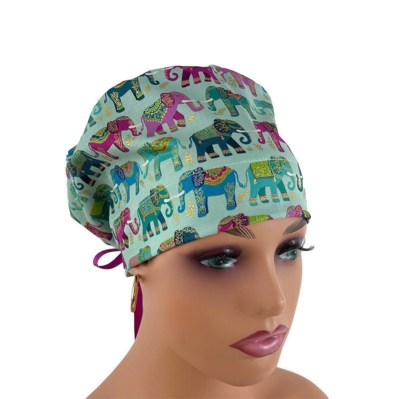 European Style Scrub Cap (Grosgrain Ribbon) - Elephant Parade - Image 7