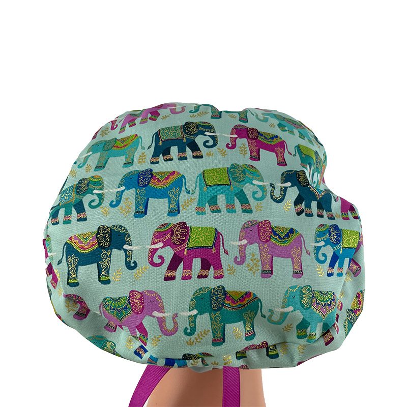 European Style Scrub Cap (Grosgrain Ribbon) - Elephant Parade - Image 11