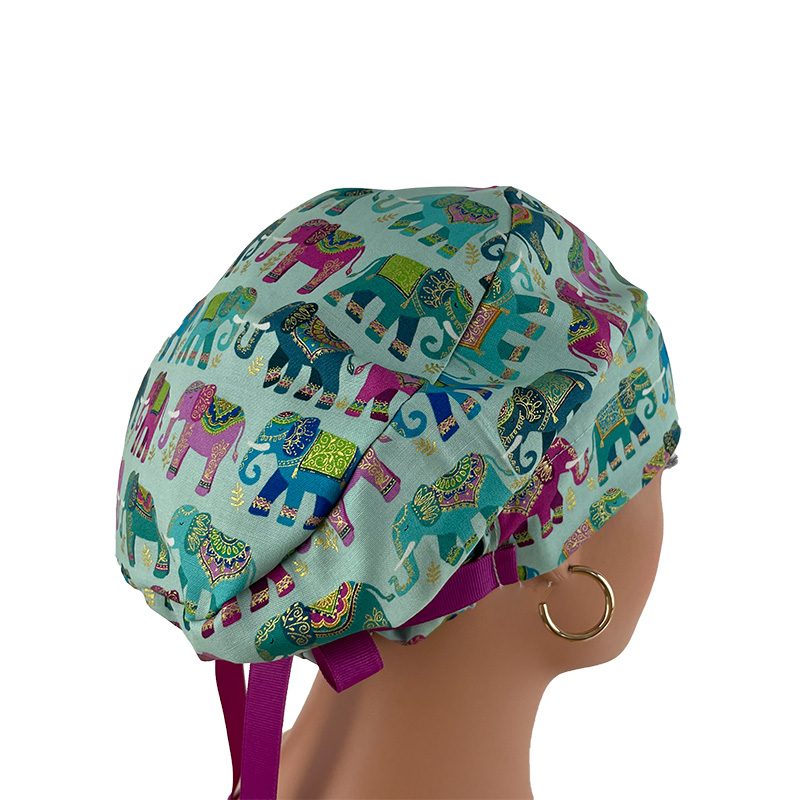 European Style Scrub Cap (Grosgrain Ribbon) - Elephant Parade - Image 12