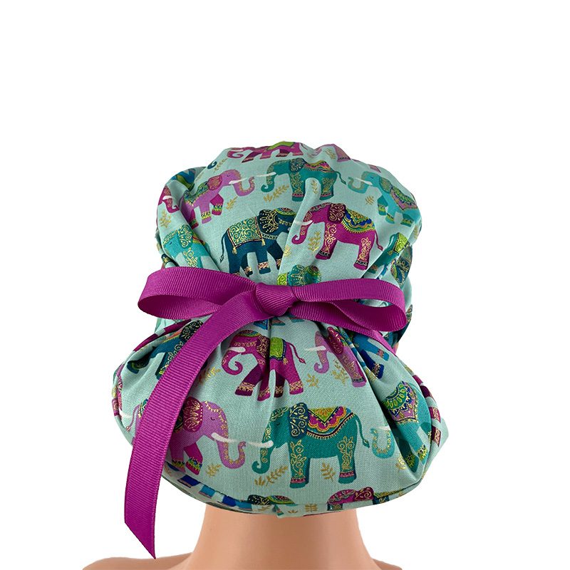 European Style Scrub Cap (Grosgrain Ribbon) - Elephant Parade - Image 5