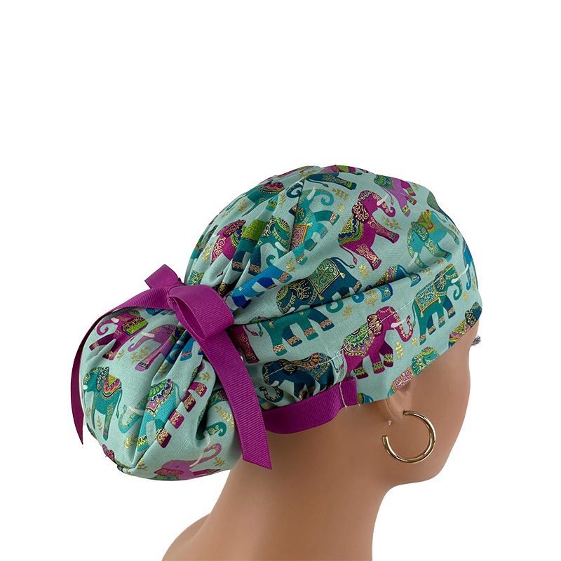European Style Scrub Cap (Grosgrain Ribbon) - Elephant Parade - Image 6