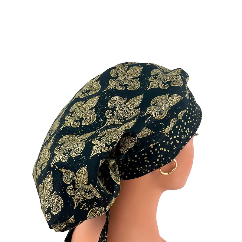 Bouffant Medical Scrub Cap - Holiday Blenders - Metallic - Image 4