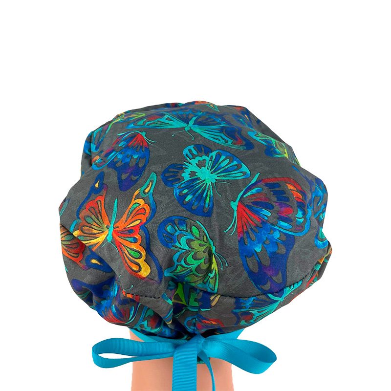 European Style Scrub Cap (Grosgrain Ribbon) - Fawn'd of You - Mystical Butterflies - Image 11