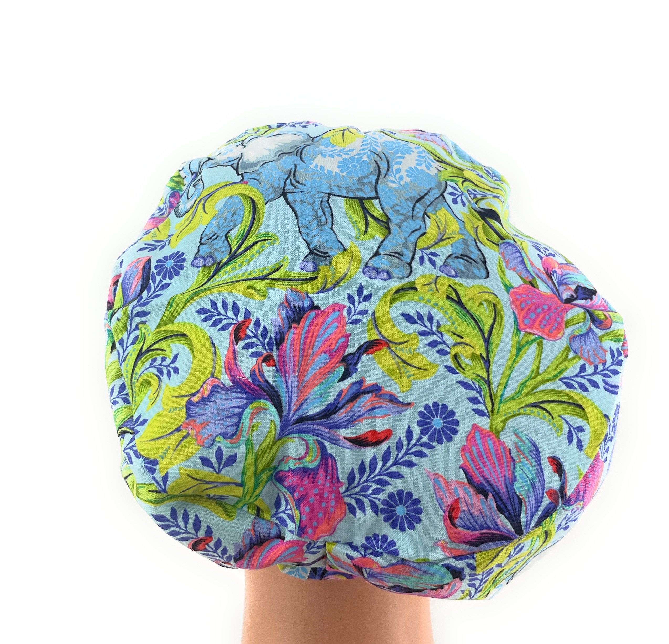 European Style Scrub Cap – (Grosgrain Ribbon) - (No Ribbon) - Tiny Beasts - Image 15