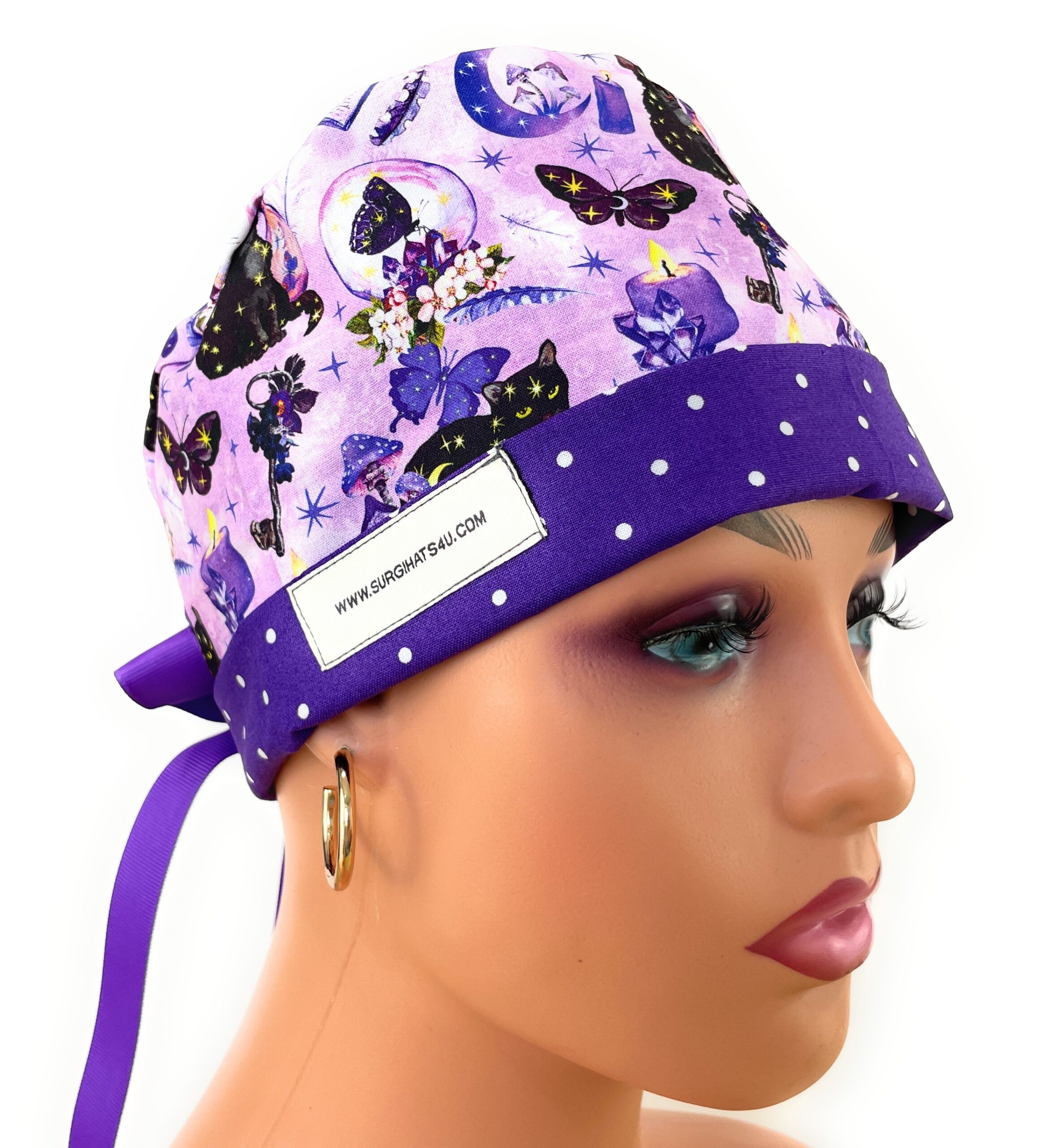 Chemo Medical Scrub Cap - Spellbound