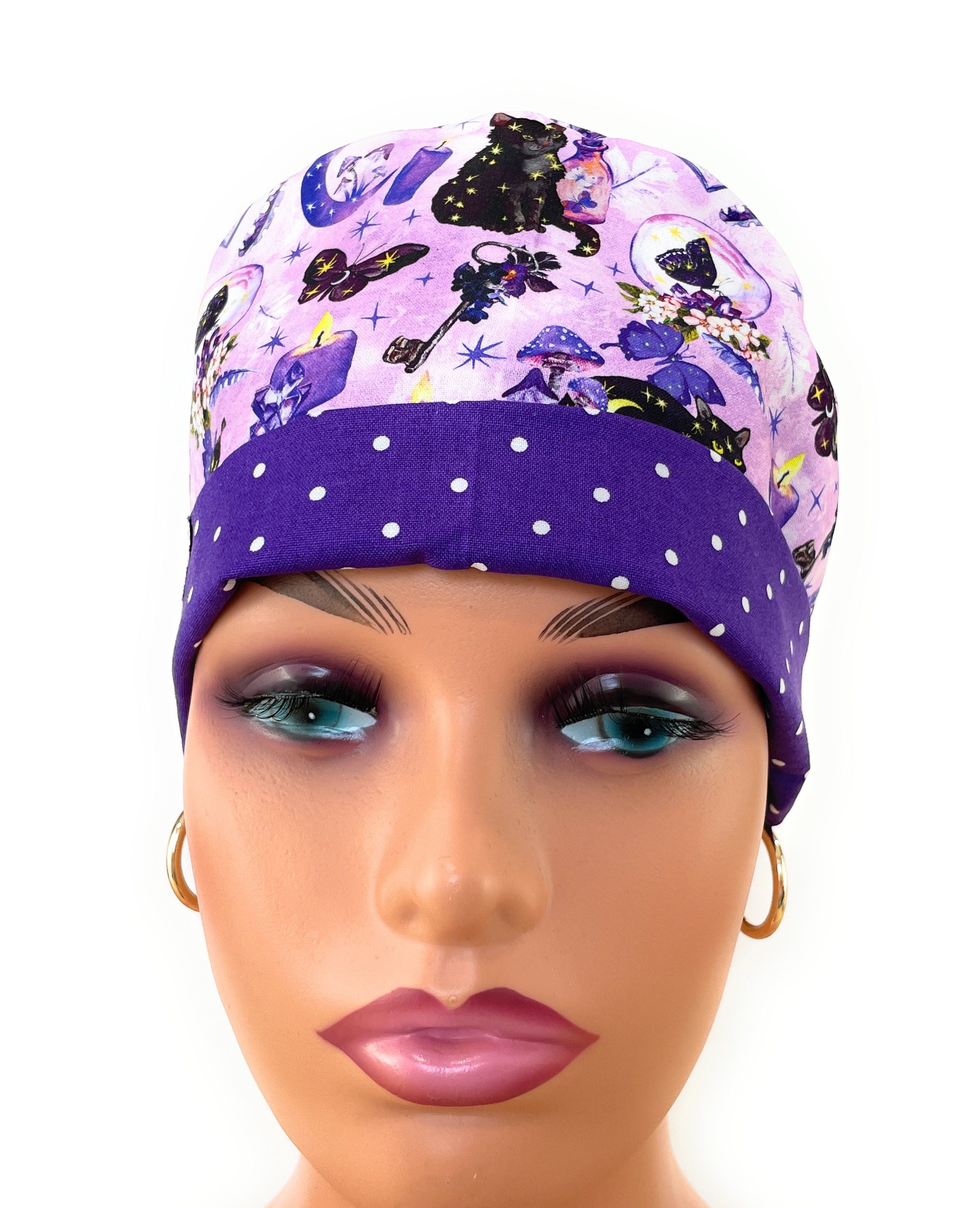 Chemo Medical Scrub Cap - Spellbound - Image 3