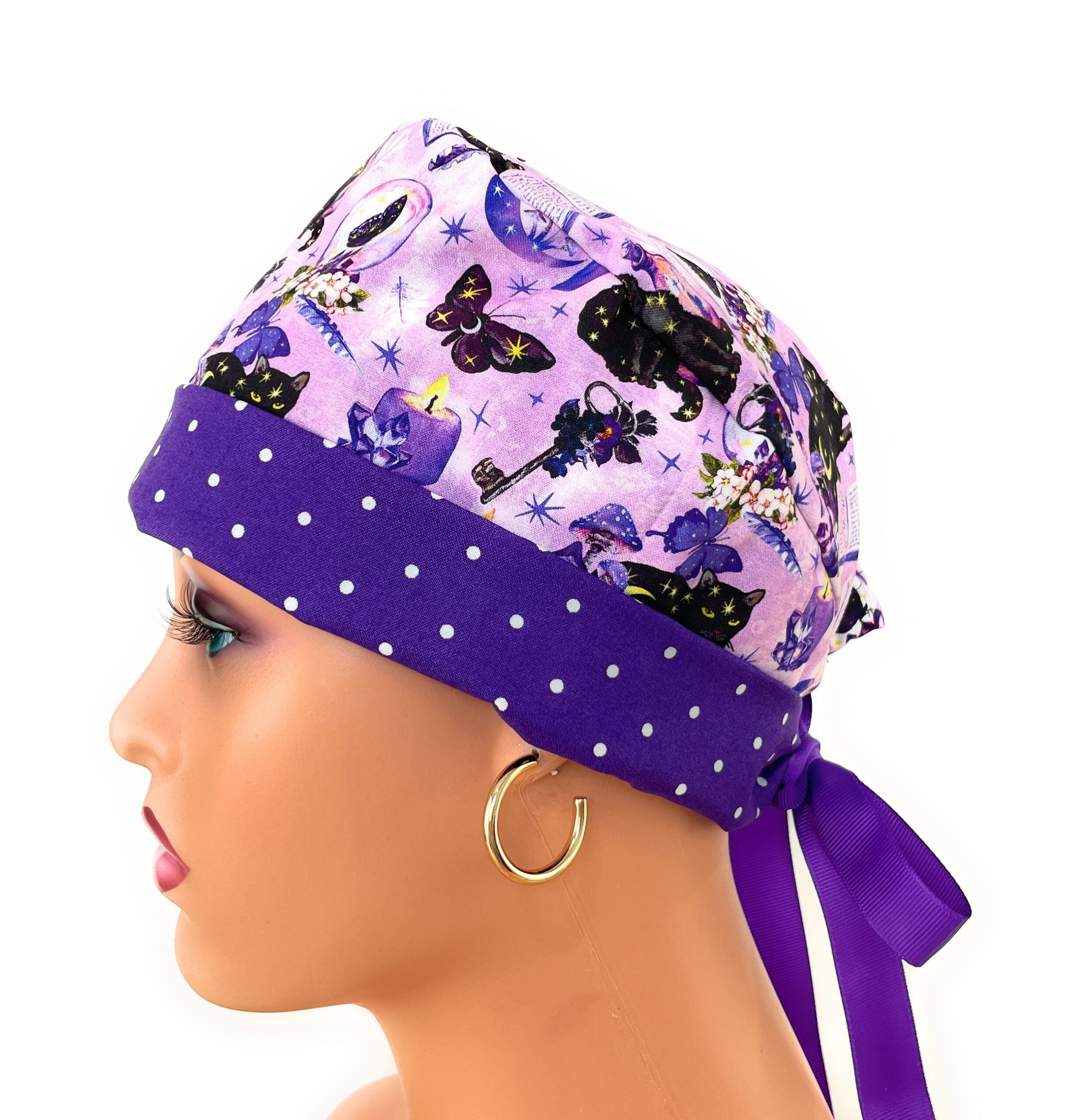 Chemo Medical Scrub Cap - Spellbound - Image 9