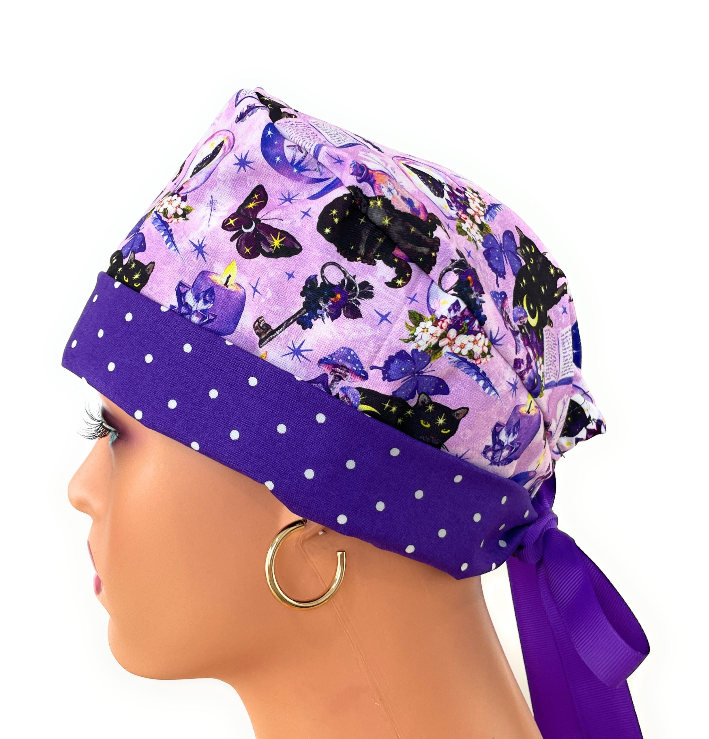 Chemo Medical Scrub Cap - Spellbound - Image 8