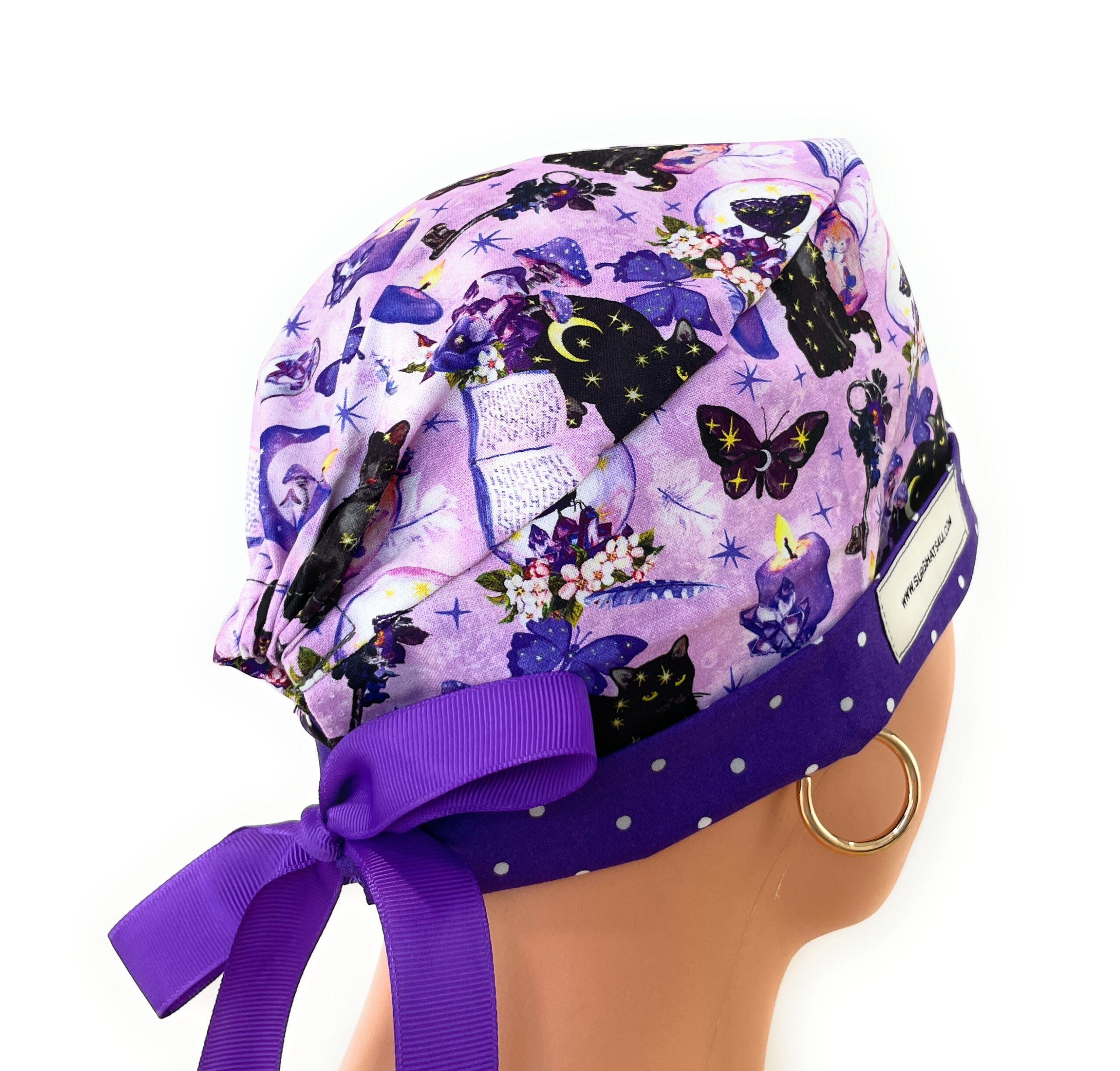 Chemo Medical Scrub Cap - Spellbound - Image 5