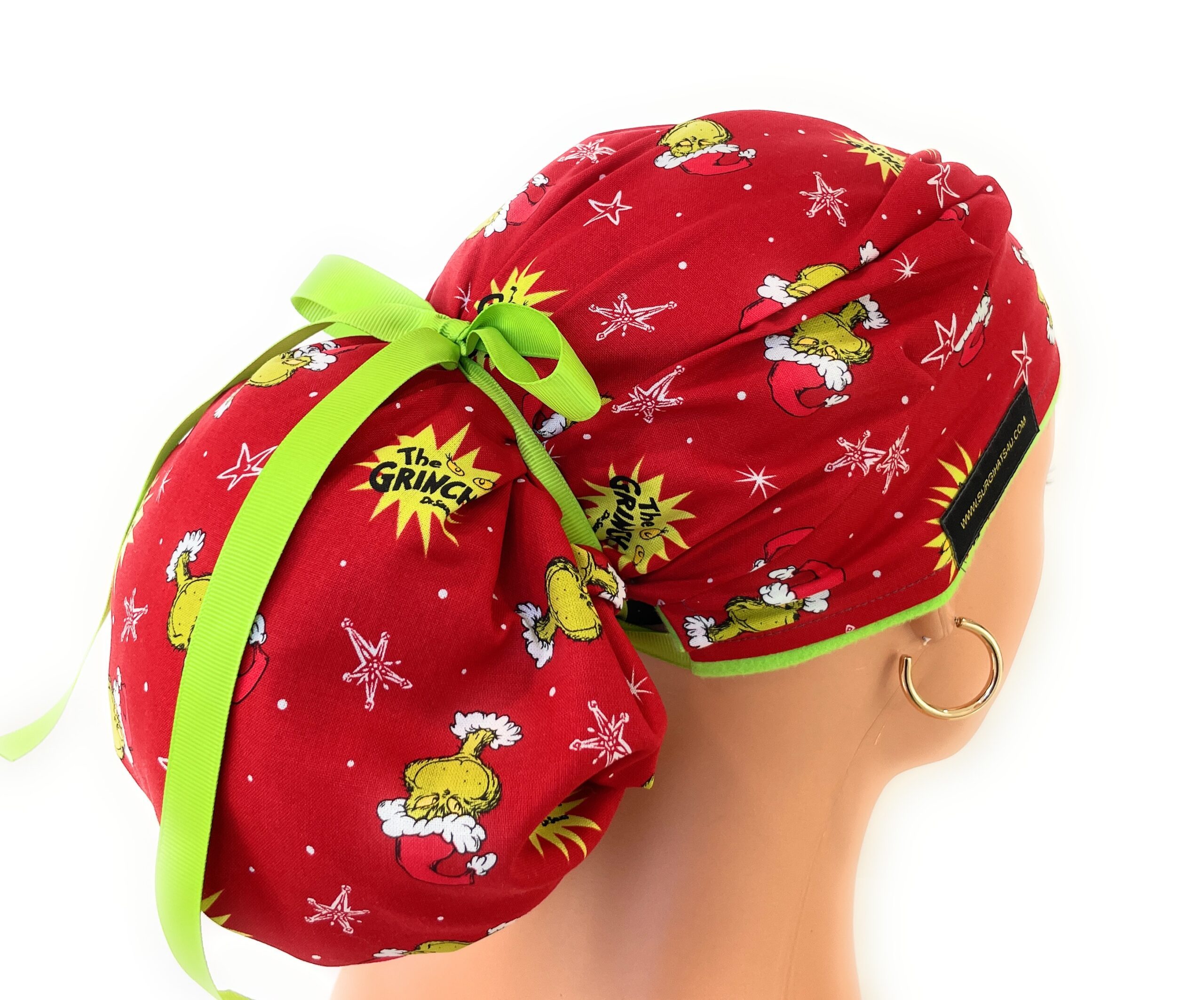 Bouffant Medical Scrub Cap - Christmas Puppets - Image 8