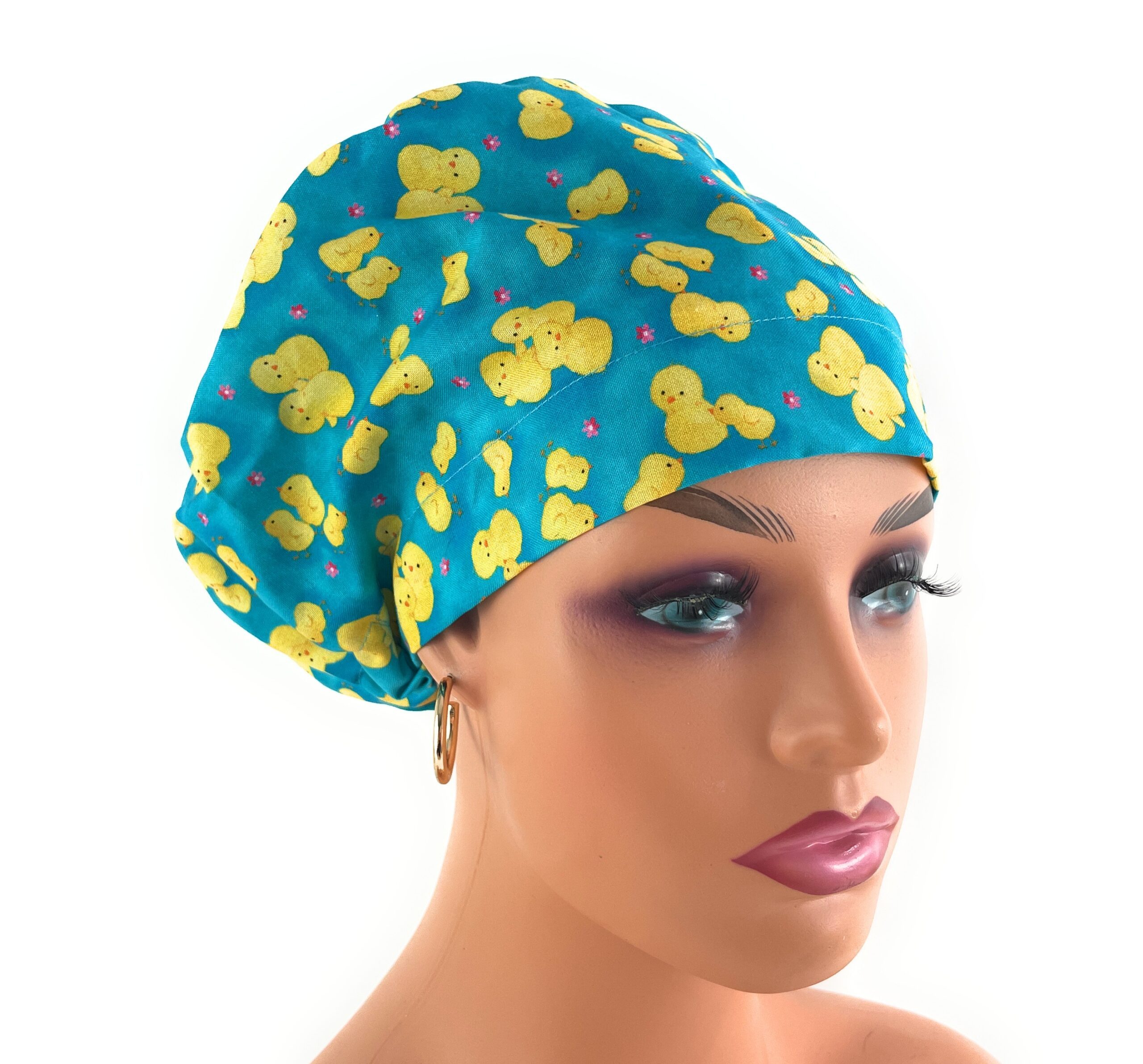 European Style Scrub Cap - Little Birds - Image 11