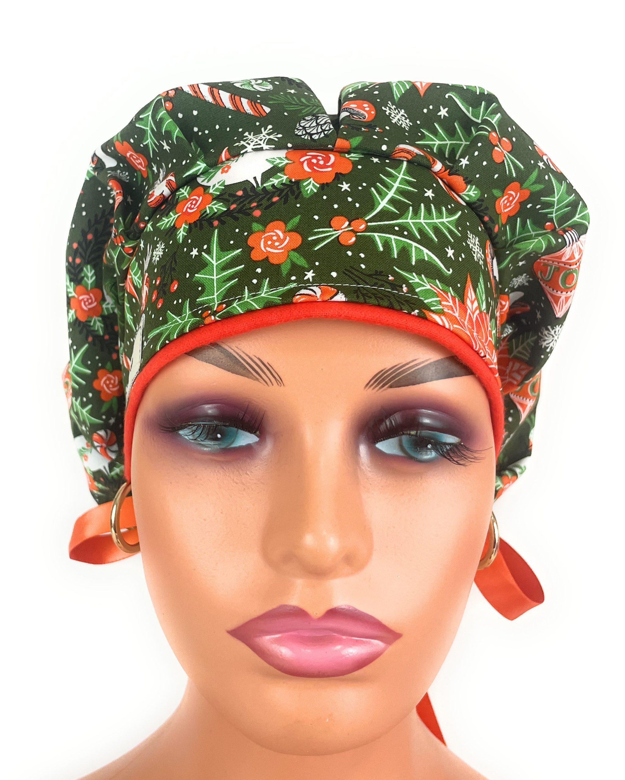 Bouffant Medical Scrub Cap - Christmas Joy - Image 2