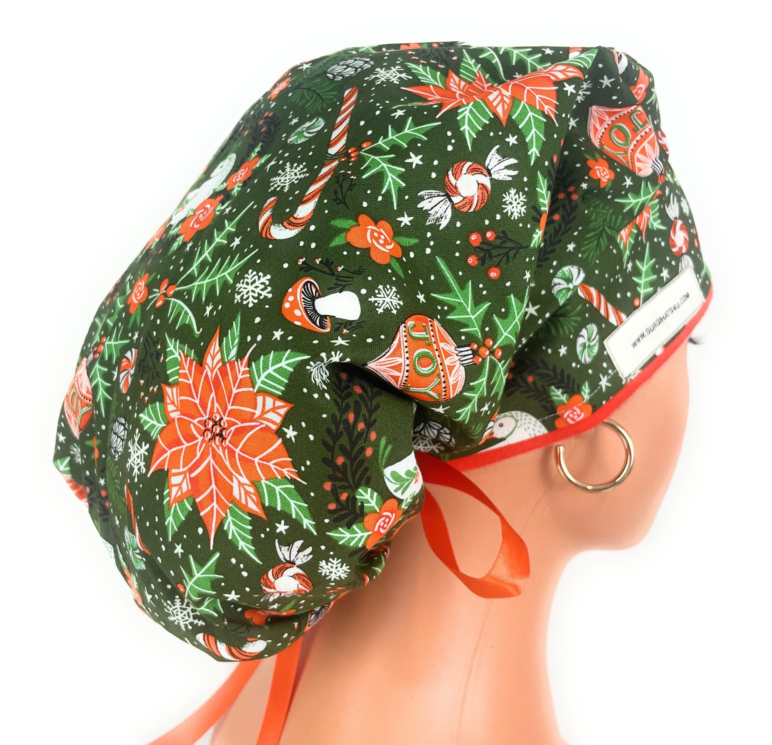 Bouffant Medical Scrub Cap - Christmas Joy - Image 13