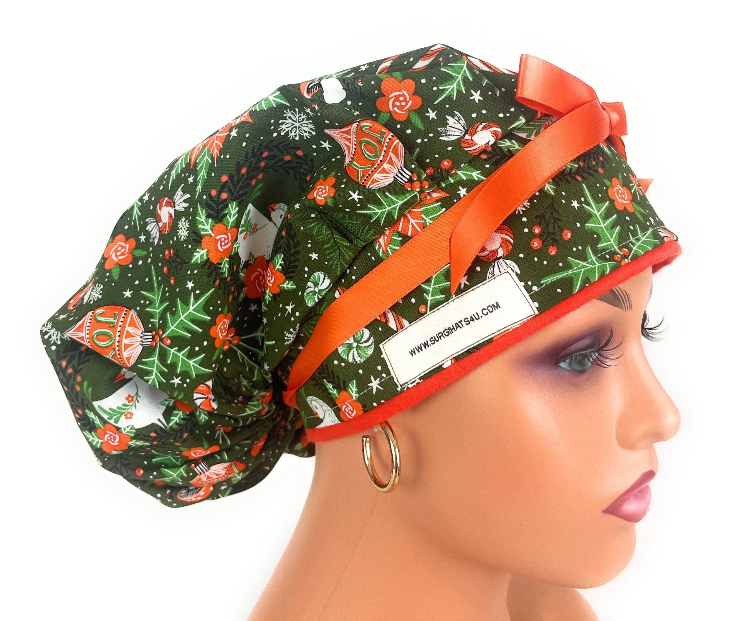 Bouffant Medical Scrub Cap - Christmas Joy - Image 5