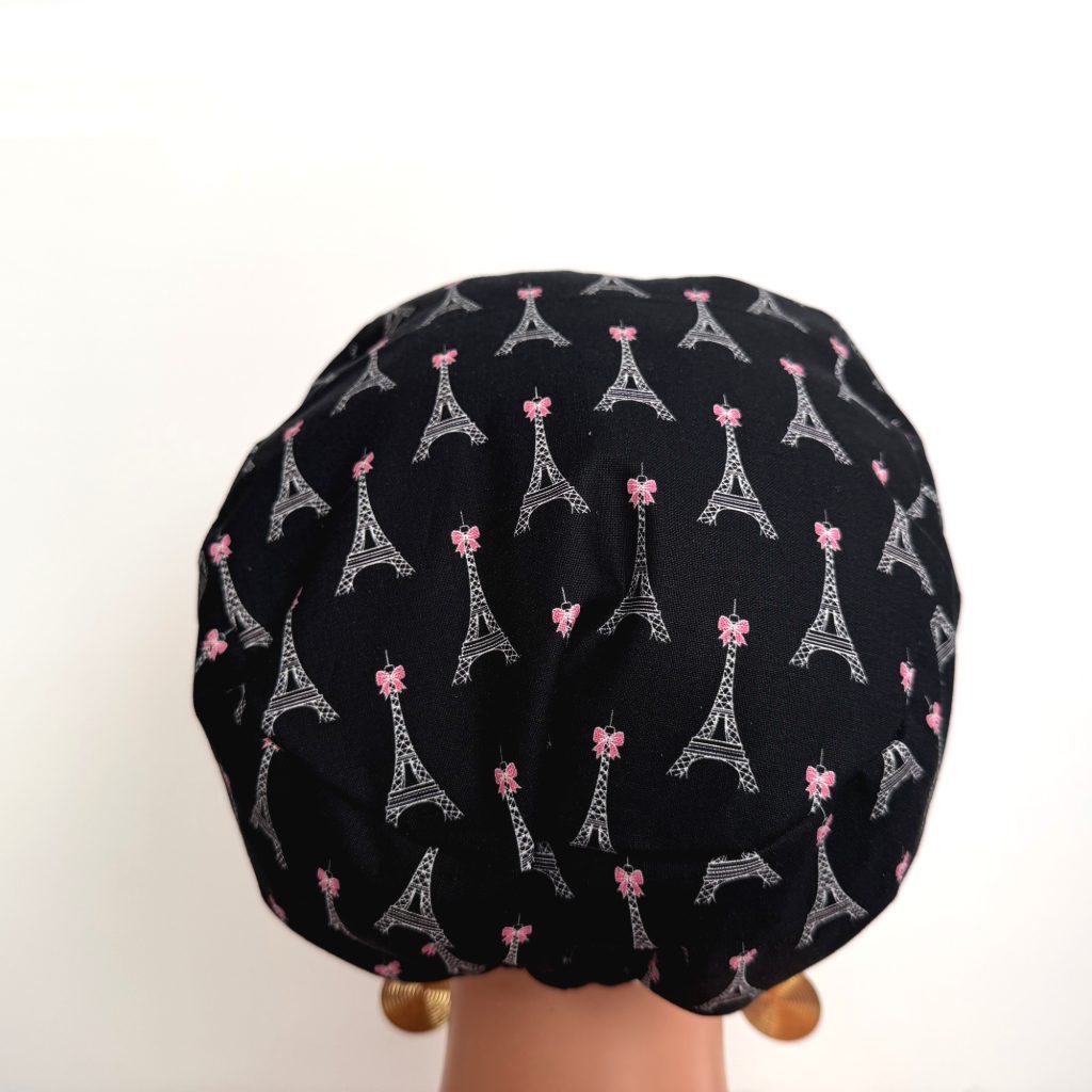 European Style Scrub Cap – (Sateen Ribbon) (No Ribbon) - Paris and Love - Image 20