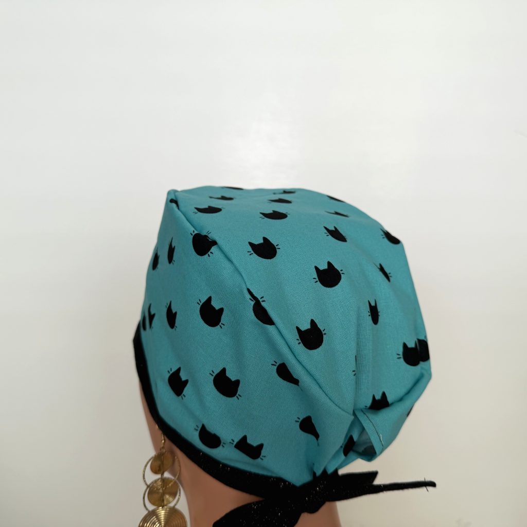 Unisex Medical Scrub Cap – Meow, Meow - Image 9