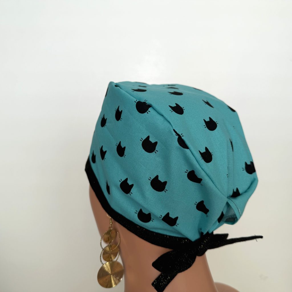 Unisex Medical Scrub Cap – Meow, Meow - Image 8