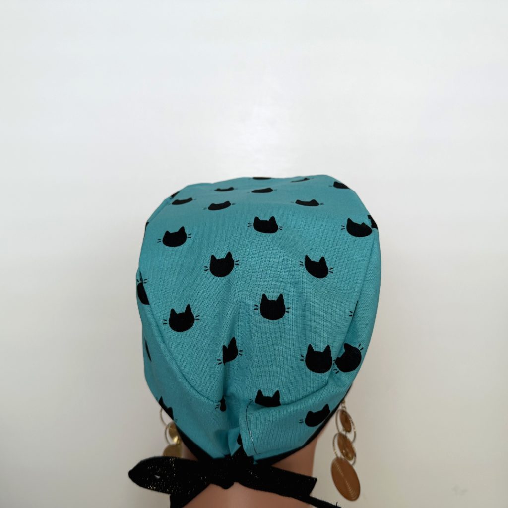 Unisex Medical Scrub Cap – Meow, Meow - Image 7