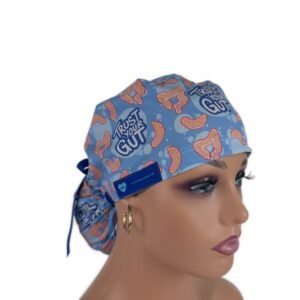 Ponytail Medical Scrub Cap –  Colorectal Surgery Trust Your Guts
