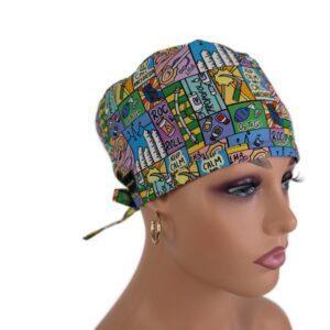 Unisex Medical Scrub Cap –  Anesthesia Rocks!
