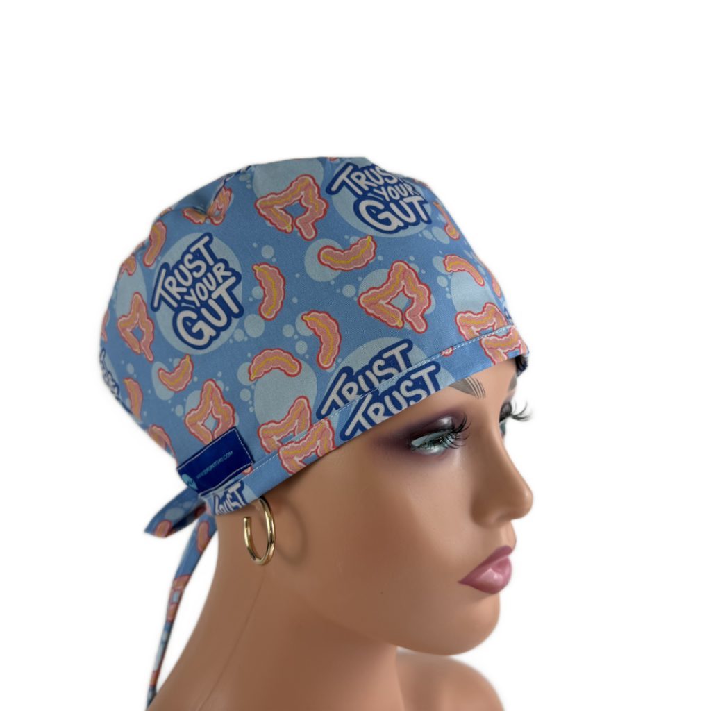 Unisex Medical Scrub Cap – Trust your Gut!