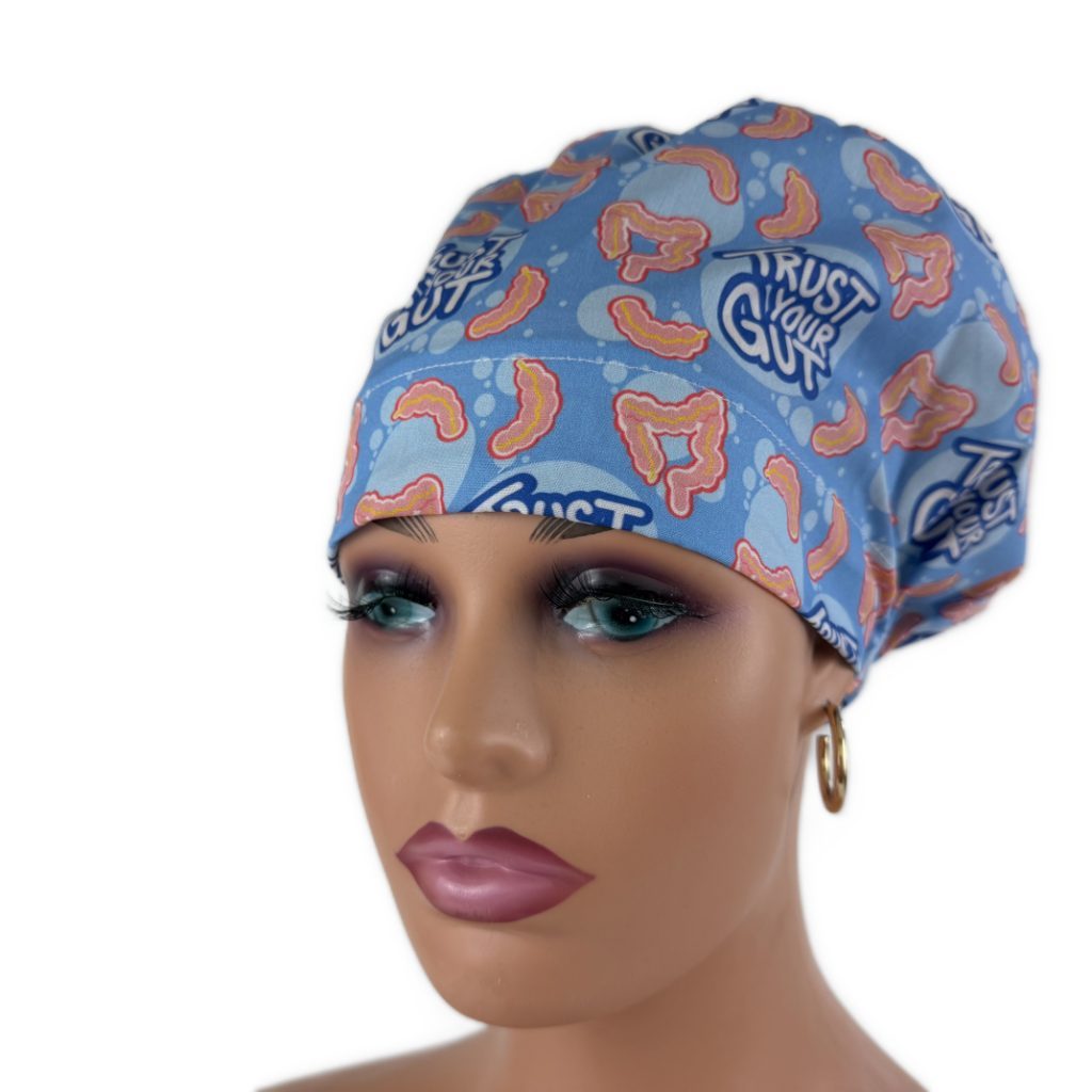 European Style Scrub Cap – Trust Your Guts! - Image 2