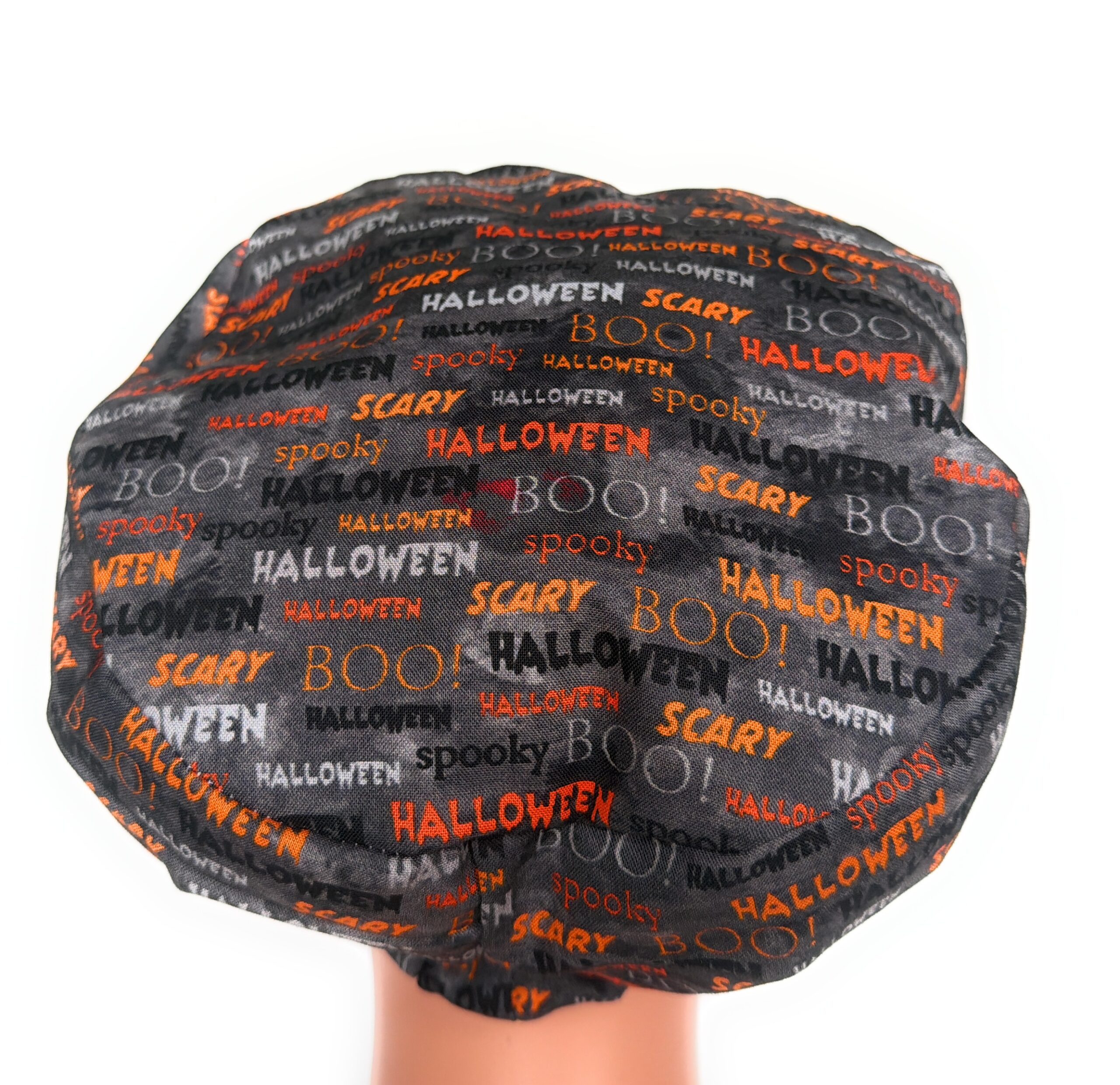 European Style Scrub Cap – (Grosgrain Ribbon) (No Ribbon) Halloween Scary - Image 11